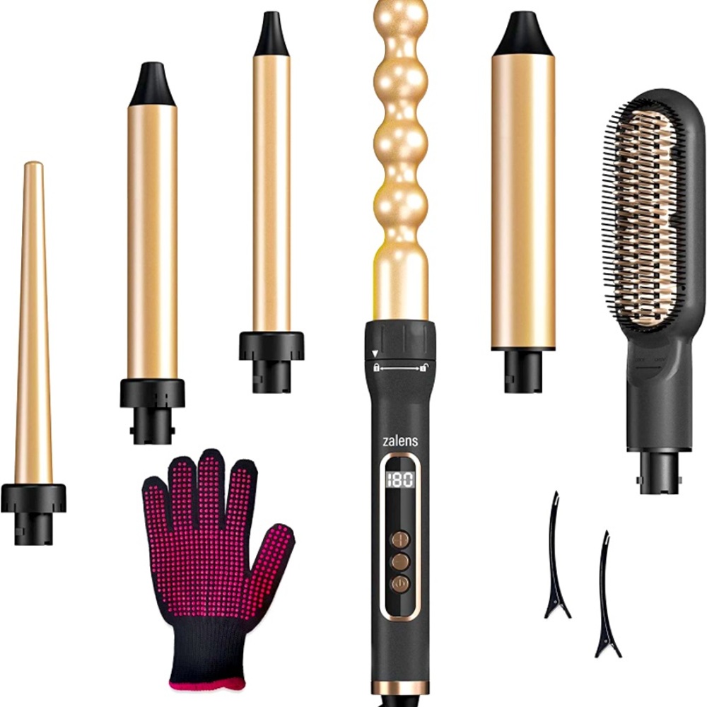 6 in 1 Curling Iron Set